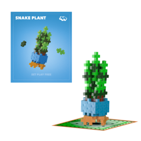 Plus-Plus Kytky Snake Plant