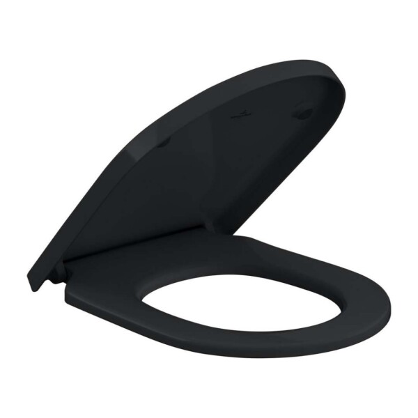 VILLEROY & BOCH - Subway 3.0 WC sedátko, SoftClosing, QuickRelease, Pure Black 8M42S1R7