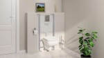 GROHE - Solido Set předstěnové instalace, klozetu Edge Ceramic a sedátka softclose, tlačítko Even, chrom 39816000