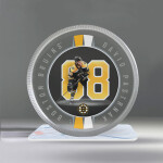Mustang Puk Boston Bruins NHL Crystal Breakout - David Pastrnak