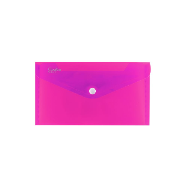 Psaníčko s drukem DL Opaline růžová - 5ks