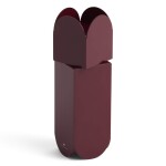 HAY Mlýnek na pepř/sůl Arcs Burgundy, červená barva, kov