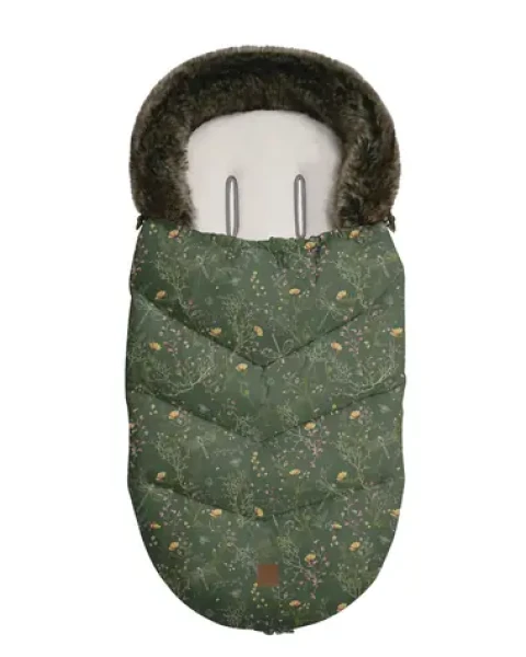 KikkaBoo Fusak zimní Luxury Secret Garden Green (31108040154KB)