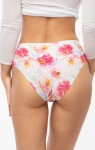 Julimex Peony Simple Classic kalhotky S-XL bílé květy XL