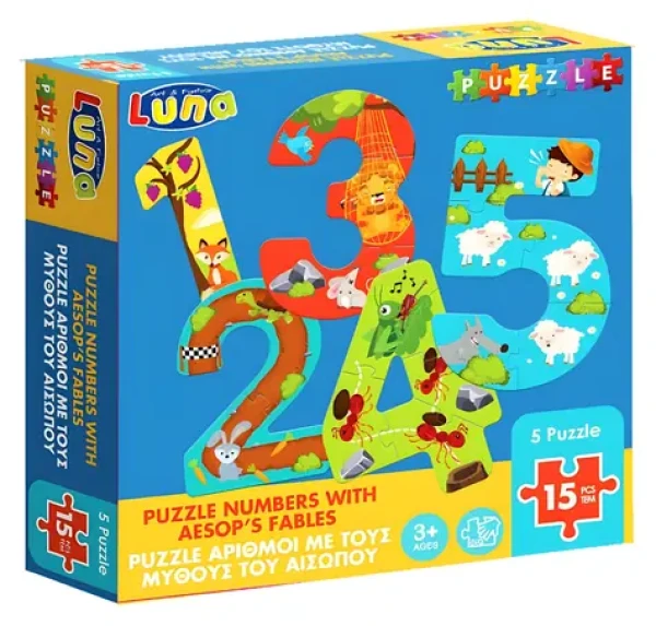 LUNA Puzzle Počítání s Ezopovými bajkami