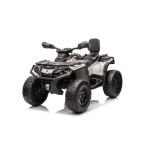 Mamido Dětská elektrická čtyřkolka Can-Am Outlander ATV šedá