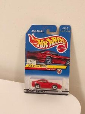 Hot Wheels Ferrari F550 dlouhá japonská karta !!