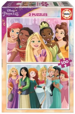 EDUCA Puzzle Disney princezny