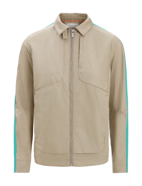 ICEBREAKER Wmns ICL Shell+ Lightweight Jacket, Sand/Fresh/Chalk (vzorek) velikost: S