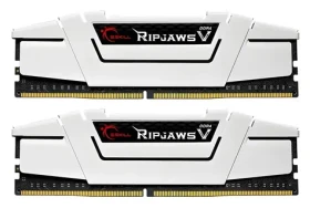 G.Skill Ripjaws V bílá / Paměť RAM / 16GB (2x8GB) / DDR4 / 3600MHz / CL16 / XMP 2.0 (F4-3600C16D-16GVWC)