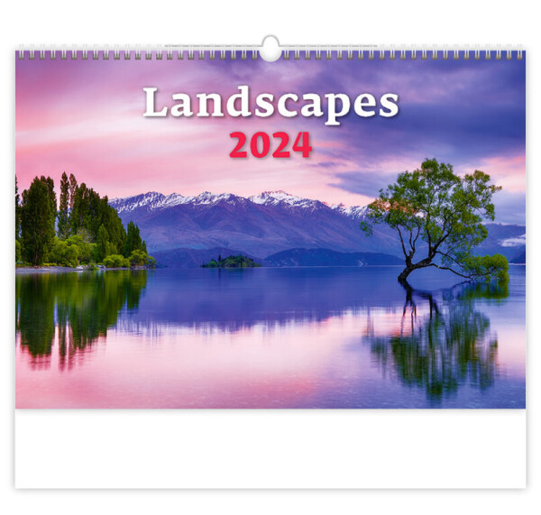 Kalendář nástěnný 2024 - Landscapes