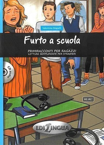 Primiracconti A1-A2 Furto a scuola + CD Audio - Valentina Mapelli