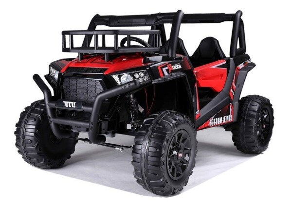 Mamido Elektrické autíčko Buggy UTV dvoumístné červené