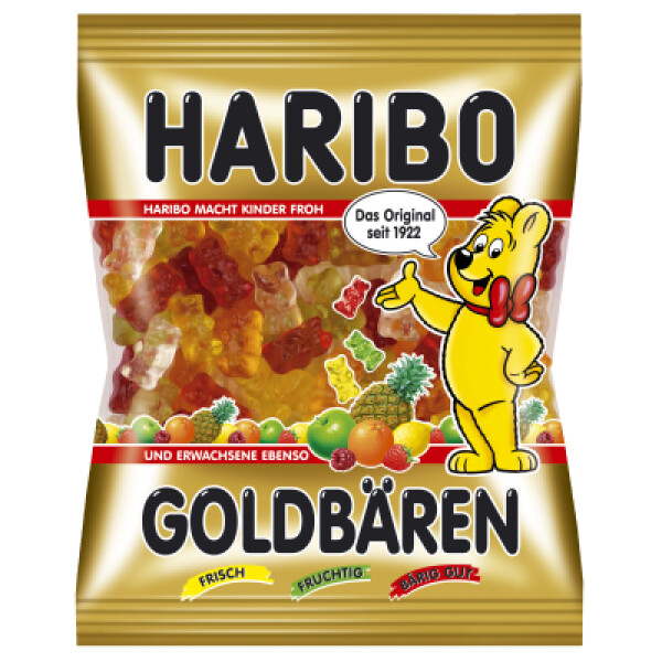 Haribo Goldbären želé medvídci s ovocnými příchutěmi 100g