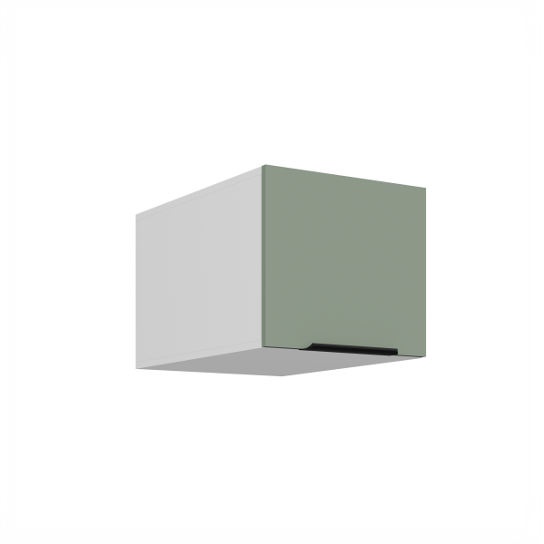 Horní skříňka Aria 40 NAGU-36 1F Barva korpusu: Bílá, Barva dvířek: SA - Aquamarine AFM