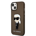 Pouzdro Karl Lagerfeld IML Ikonik NFT iPhone 14 Plus černé