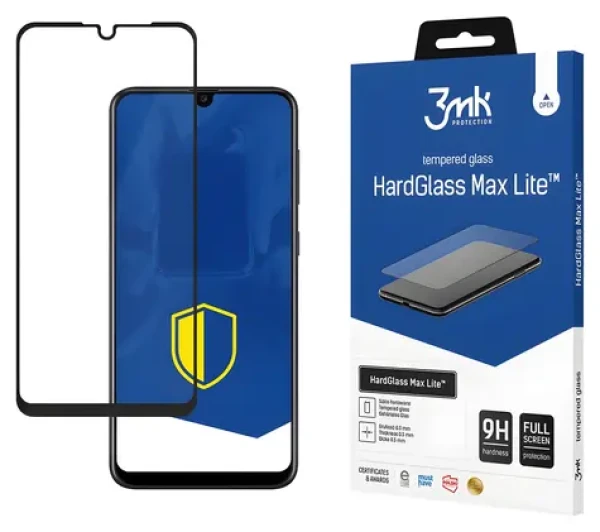 3mk HardGlass Max Lite pro Samsung Galaxy A30/A50/A30s/A50s/A40s černá / Tvrzené sklo
