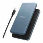 Spigen Essential EA2205MQ tmavě modrá / Powerbanka / 5000mAh / 22,5W / MagSafe / Qi2 (ABA10194)