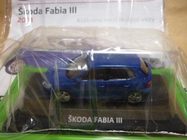 Škoda Fabia III DeAgostini 1/43