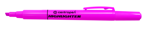 Zvýrazňovač Centropen 8722 - růžový