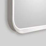 Zrcadlo se senzorem SAT Mood 60x80 cm bílá SATZMOOD6080BI SATZMOOD6080BI