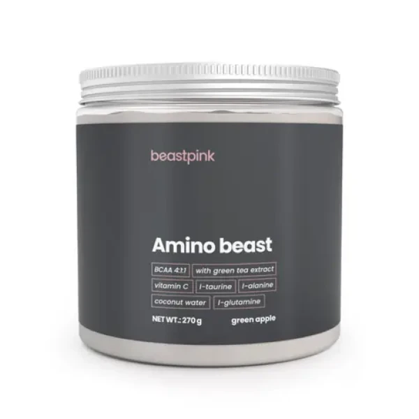 Amino Beast - BeastPink (zelené jablko, 270 g) (29712-1-270g-green-apple)