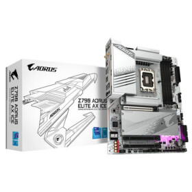 GIGABYTE Z790 AORUS ELITE AX ICE / Z790 / LGA 1700 / 4x DDR5 / PCIEx 16 / 1x 2.5GLAN / ATX (Z790 A ELITE AX ICE)