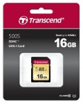 Transcend 500S SDHC 16GB / UHS-I / U1 / R: 95MBs / W: 60MBs (TS16GSDC500S)