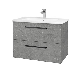 Dřevojas - Umyvadlová skříňka GIO SZZ2 80 - D20 Galaxy / Úchytka T06 / D20 Galaxy 277222H