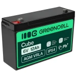 Green Cell AGM01 / Baterie / AGM / 6 V / 12 Ah / pro UPS (AGM01)
