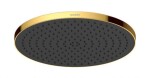 DURAVIT - Sprchy Hlavová sprcha, průměr 23 cm, MinusFlow, zlatá UV0662017034