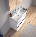 DURAVIT - Vero Air Umyvadlo 80x47 cm, s přepadem, otvor pro baterii, bílá 2350800000