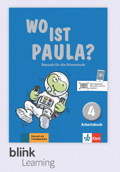 Wo ist Paula? 4 – Digitale BlinkLearning – Arbeitsbuch – Unterrichtende (3 roky)