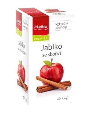 Apotheke ovocný čaj Jablko se skořicí 20x2g