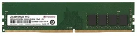 Transcend JetRam 16GB (1x16GB) 2666MHz / U-DIMM / DDR4 / CL19 / 1.2V / 1Rx8 (JM2666HLE-16G)