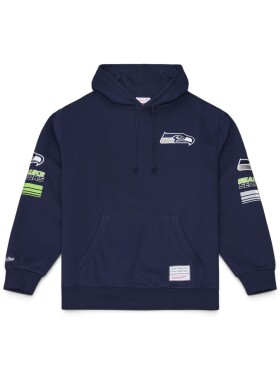 Mitchell & Ness Pánská mikina Seattle Seahawks NFL Triple Check Hoodie Velikost: XL