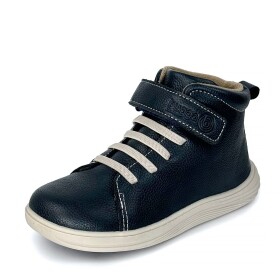 Chlapecké celoroční barefoot boty Bugga KAMA Navy B00200-04 - 28