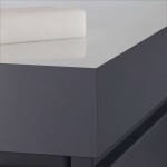 DURAVIT - L-Cube Skříňka s umyvadlem 50x100x48 cm, 2 zásuvky, bílá mat LC6928O1818