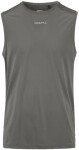 Craft ADV Essence SL TEE 2 M 1914794-985000 Šedá - Běžecké tričko CRAFT ADV Essence SL 2 - šedá Velikost textilu: XL