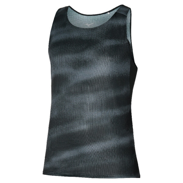 Běžecké tílko Mizuno DryAeroFlow Graphic Tank J2GAC00309 Velikost textilu: M