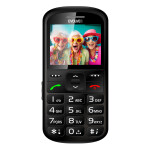 EVOLVEO EasyPhone XS, mobilní telefon pro seniory, černý