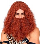 Ptakoviny.cz Paruka s vousy pračlověk