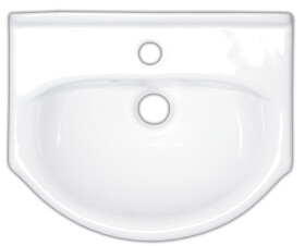 Nábytkové umyvadlo Naturel Pro 43x34 cm otvor pro baterii uprostřed HA5640 HA5640