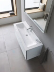 DURAVIT - L-Cube Umyvadlová skříňka 550x1220x481 mm, 2 zásuvky, bílá mat LC624301818