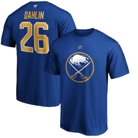 Fanatics Pánské Tričko Rasmus Dahlin #26 Buffalo Sabres Authentic Stack Name & Number Velikost: XL