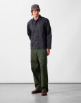 Service Works Patterned Easy Chef Pants Green Leopard L