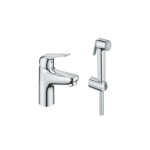 GROHE - Euroeco Umyvadlová baterie s bidetovou sprškou, chrom 24264001