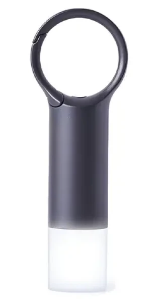 Lexon Nomaday Flash LL137X šedá / LED klíčenka / IPX4 / USB-C (LL137X)