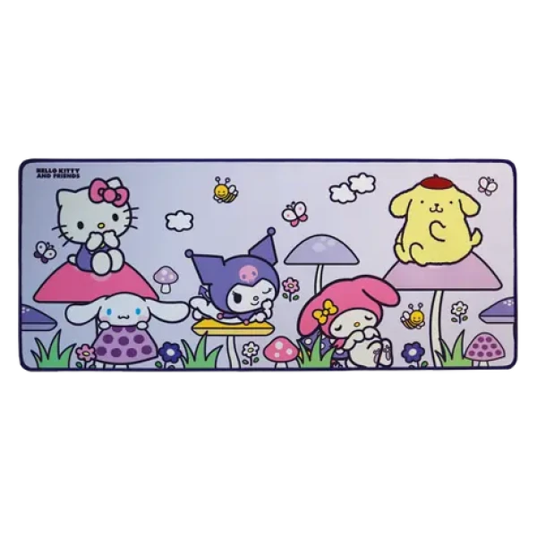 Bluesky Hello Kitty a přátelé Jumbo Mushroom / Herní podložka / měkký materiál / pro děti (HK710943EPM)