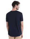 ICEBREAKER Mens Merino 150 Tech Lite III SS Tee Tech Head, Midnight Navy velikost: L